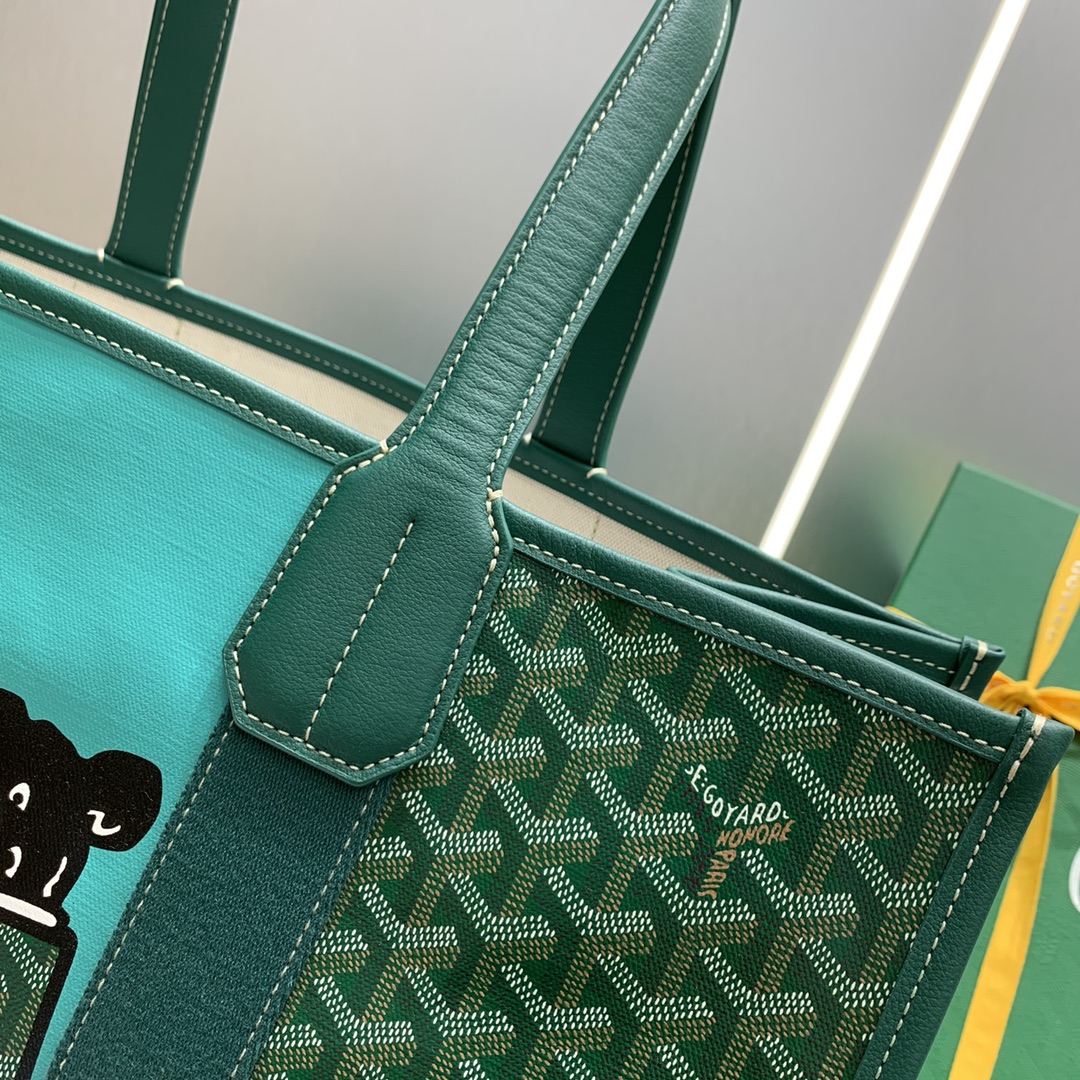 Villette Tote Bag MM In Green